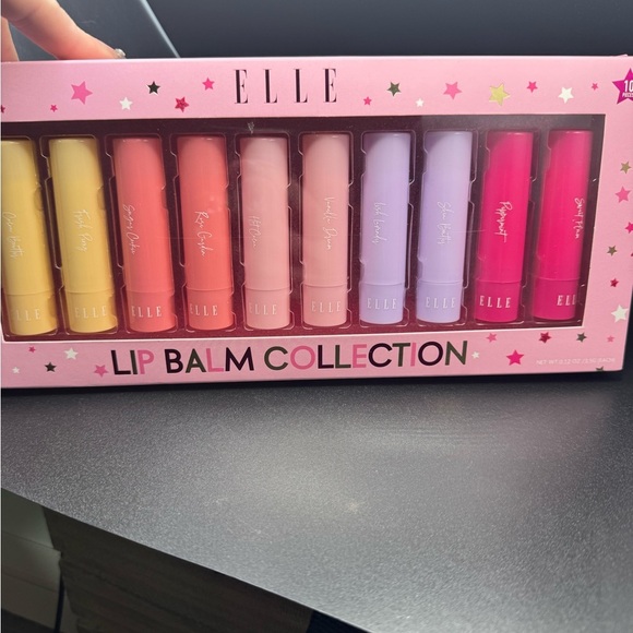 NWT Elle Vibrant Lip Balm Set of 10 - Picture 3 of 3